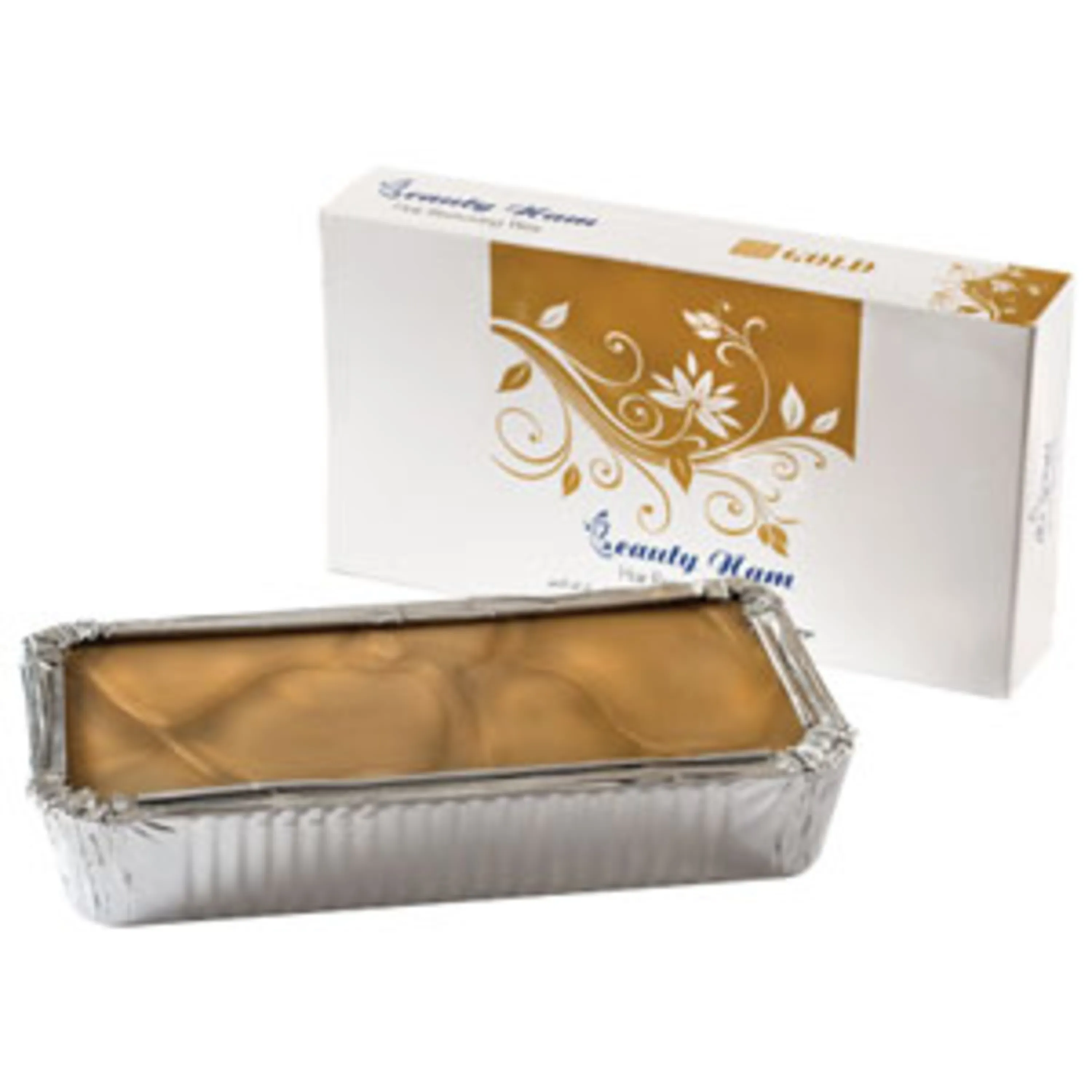 موم گرم جامد طلایی(جلبک تخت اپیلاسیون)500گرمی